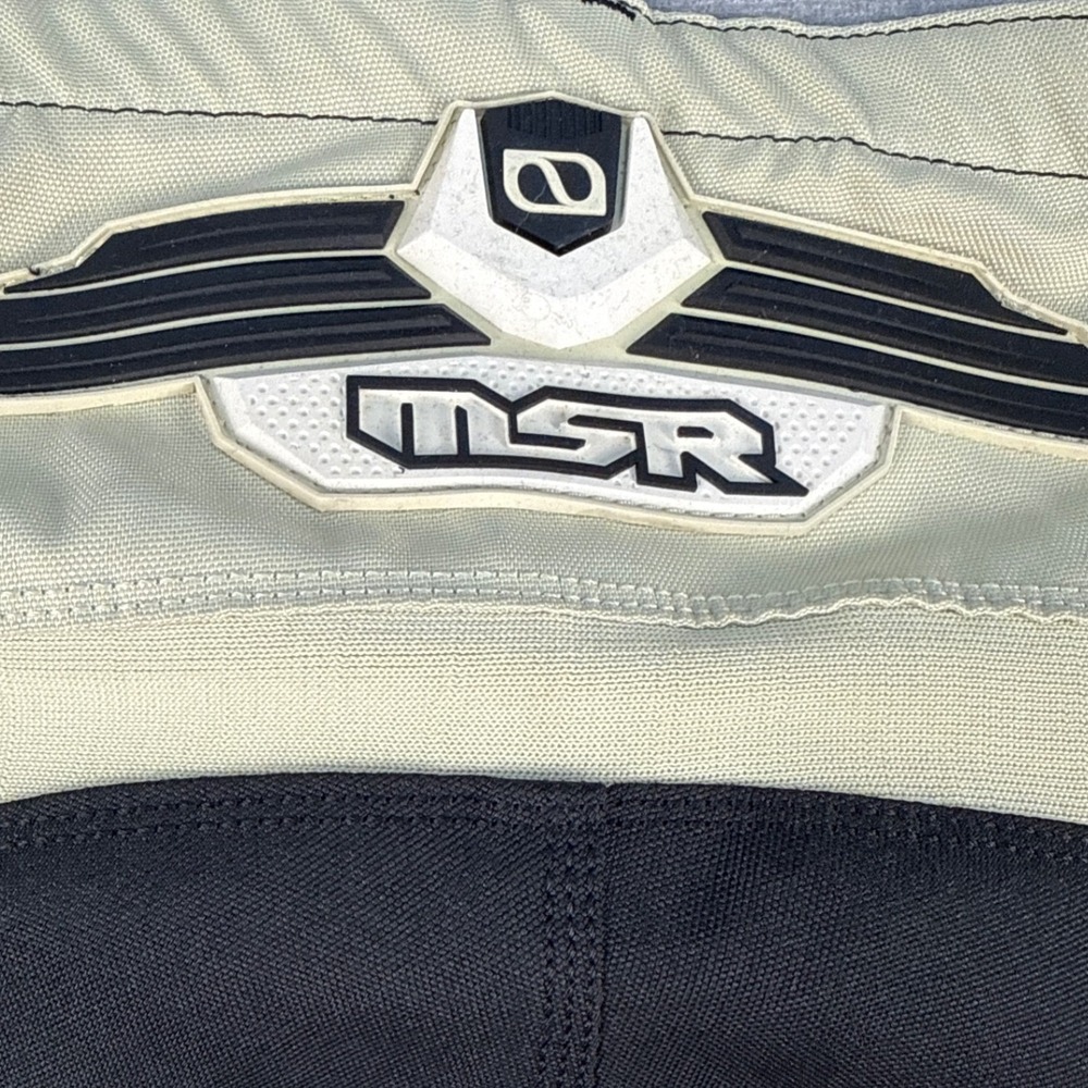 MSR Pants Mens 38 Axxis Black Tan Motocross Racing EUC - Picture 12 of 13